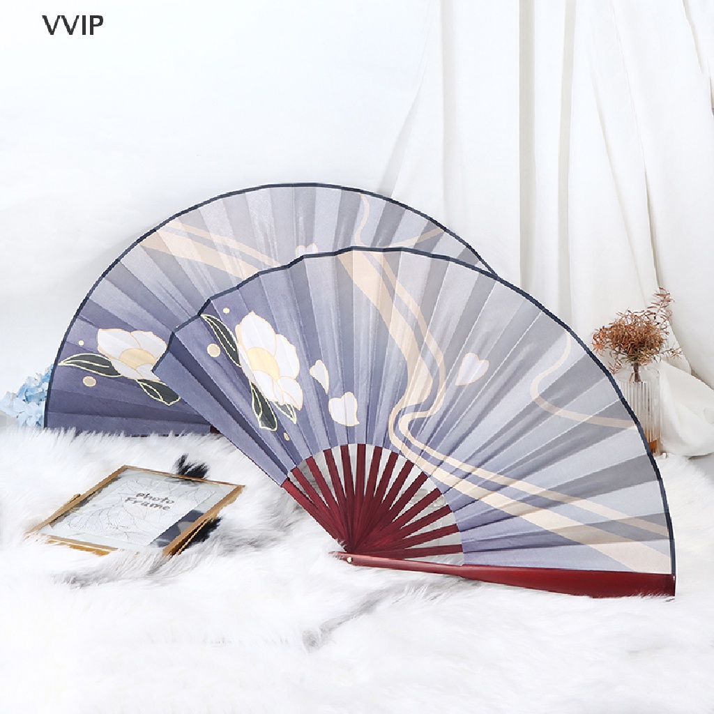 Vvn Quạt Xếp Hai Mặt Hóa Trang Genshin Va Chạm Kamisato Ayaka