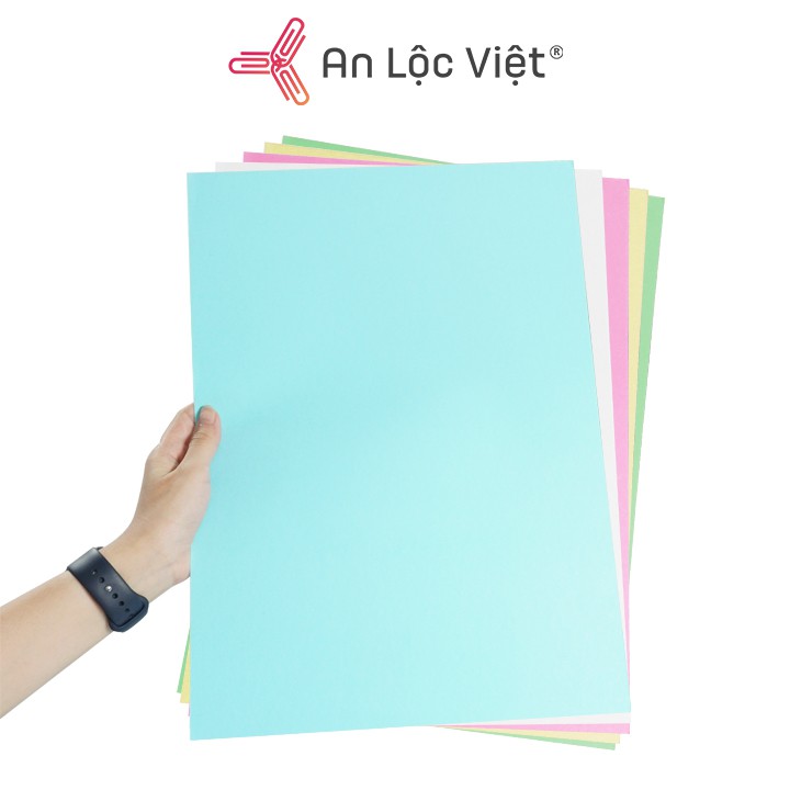 Bìa màu A3 ngũ sắc 160 gsm (100 tờ)