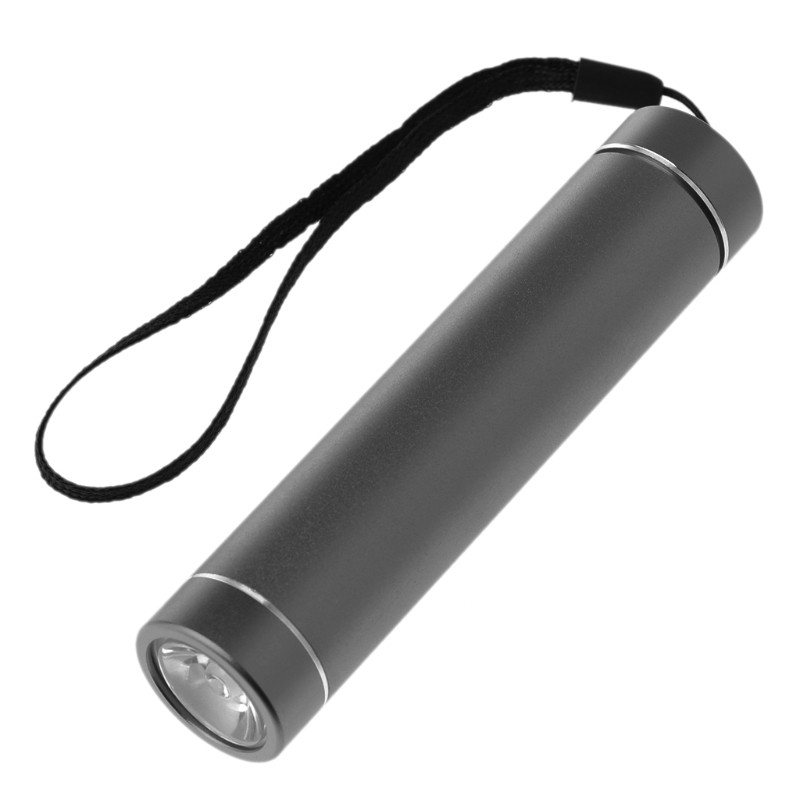 Hộp pin dự phòng kiêm đèn pin tự làm 18650 LED dành cho điện thoại thông minh