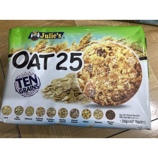 Bánh Ngũ Cốc Julie's Yến Mạch Dâu