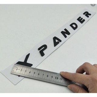 Chữ nổi 3D dán nắp capo " XPANDER"