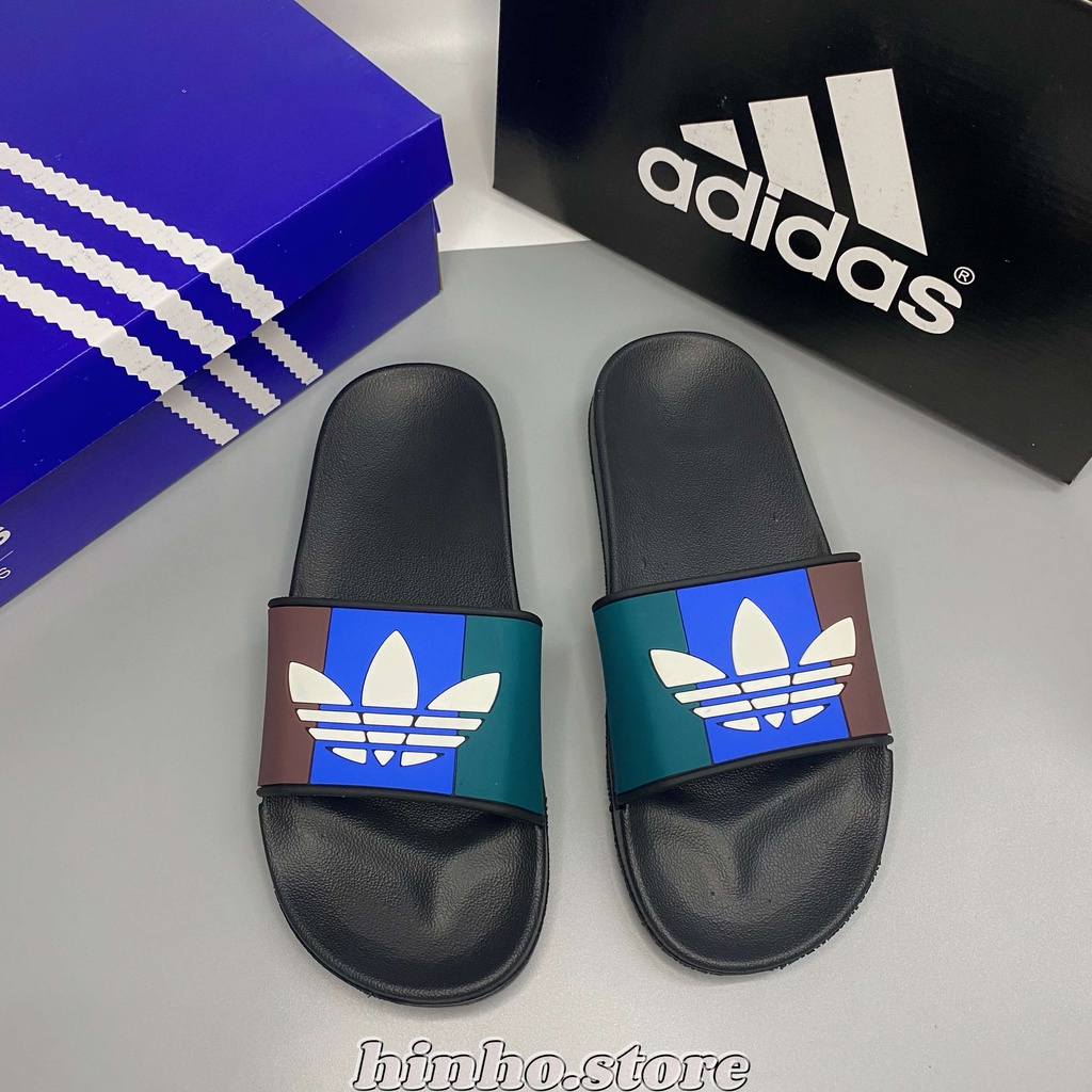 dép ADIDAS cỏ ba lá unisex, dép ADIDAS quai ngang nam nữ HOT 2022