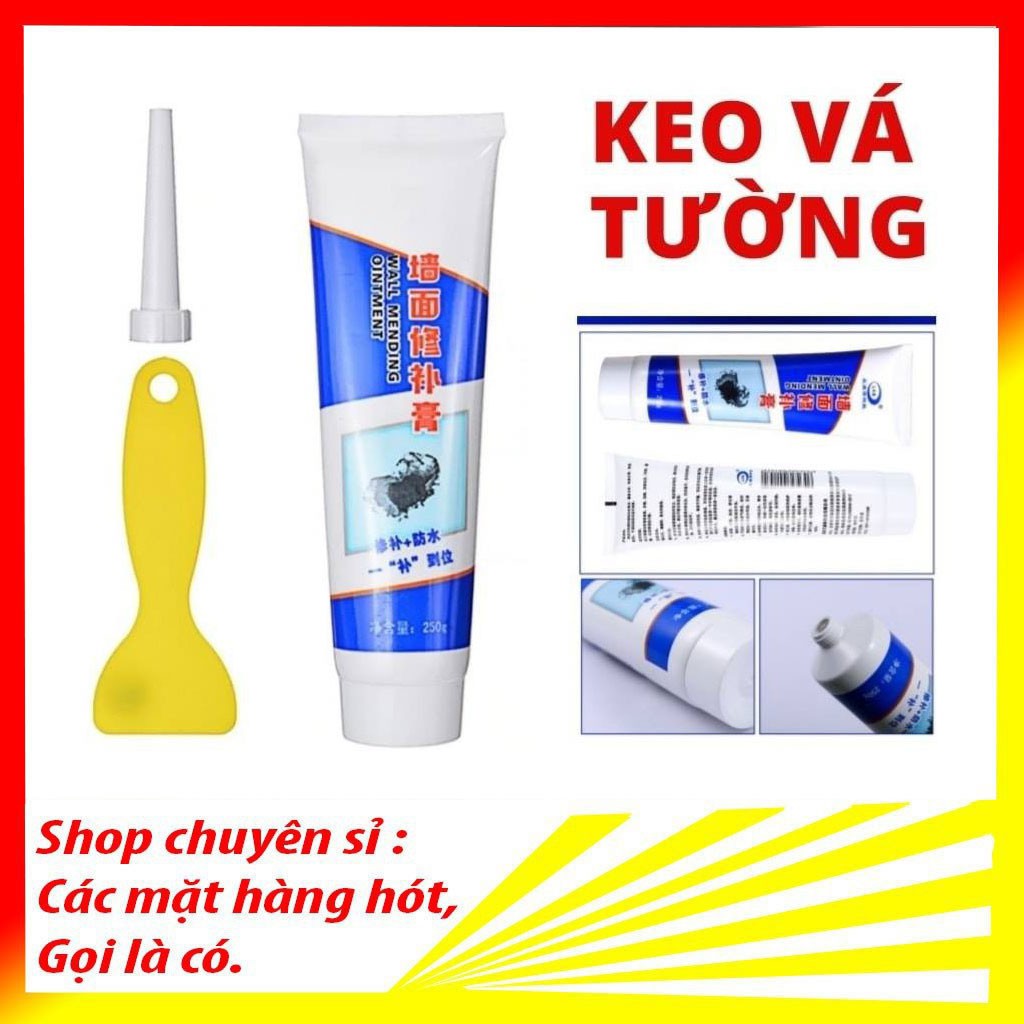 Keo Vá Vết Nứt Tường Nhà Cao Cấp Chống Nước Chống Mốc,Trám Trét Vết Nứt Khe Hở Tường-Chính Hãng