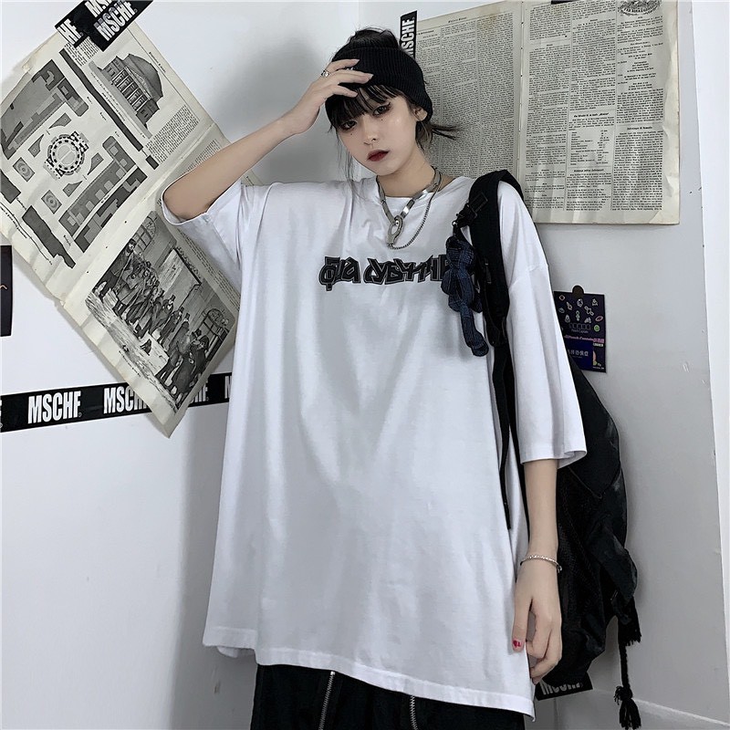 Áo thun tay lỡ form rộng unisex Neko.sg ATL220
