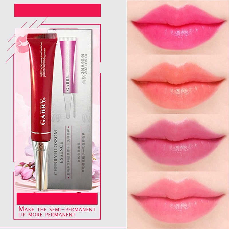 Dưỡng Môi-Dưỡng Kích Màu Garby sau phun xăm