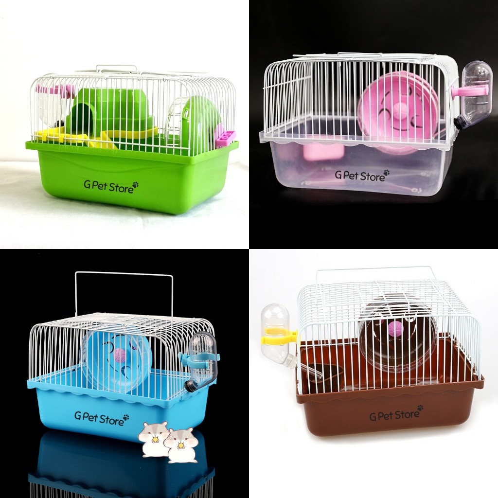 Lồng hamster mini đủ phụ kiện