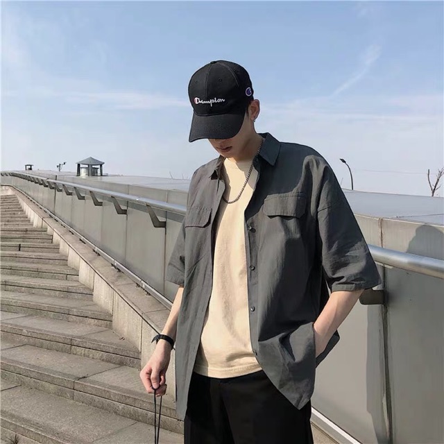 Sơmi ngắn tay nam