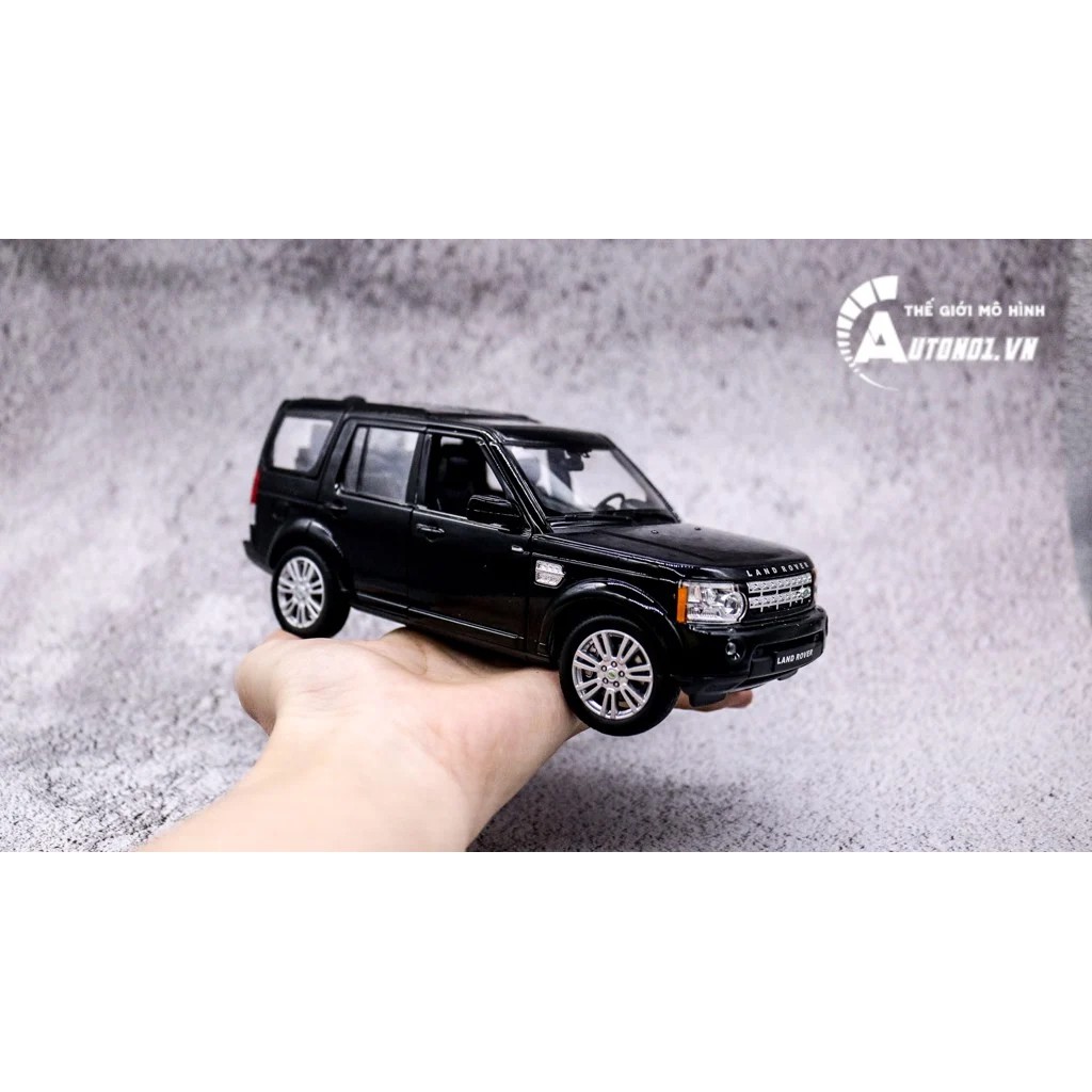 MÔ HÌNH LAND ROVER DISCOVERY 4 BLACK 1:24 WELLY 4399