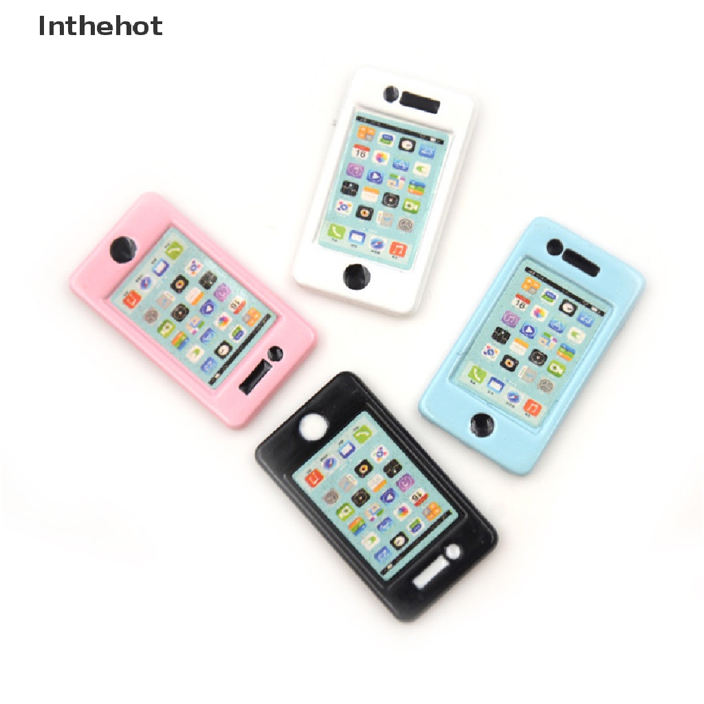 Mô Hình Điện Thoại Thu Nhỏ Xinh Xắn Cho Búp Bê Tỉ Lệ 1 / 6
