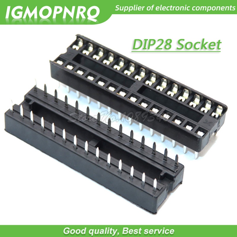 Bộ 10 Linh Kiện Điện Tử DIP6 DIP8 DIP14 DIP16 DIP18 DIP20 DIP24 DIP28 DIP40 pins DIP 8 14 16 18 20 24 28 40 pins DIP-8