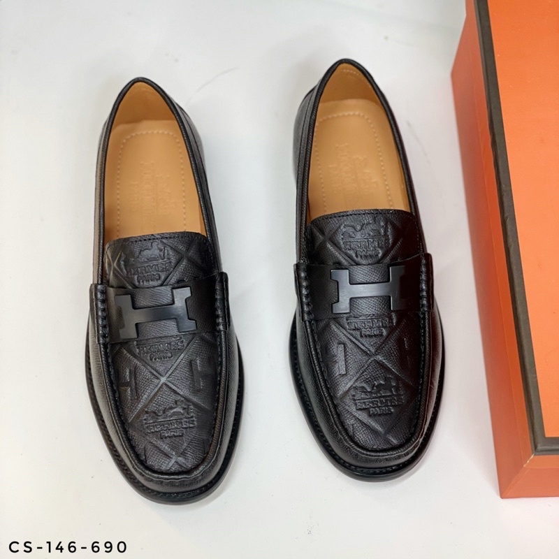 Giày Công Sở Sang Trọng Nam, Da bò đế Phíp khâu - CS-146