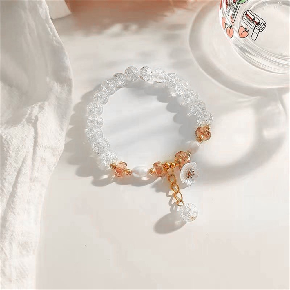 Vòng Tay Chuỗi Hạt Pha Lê Nhân Tạo Phong Cách Boho Thời Trang Cho Nữ