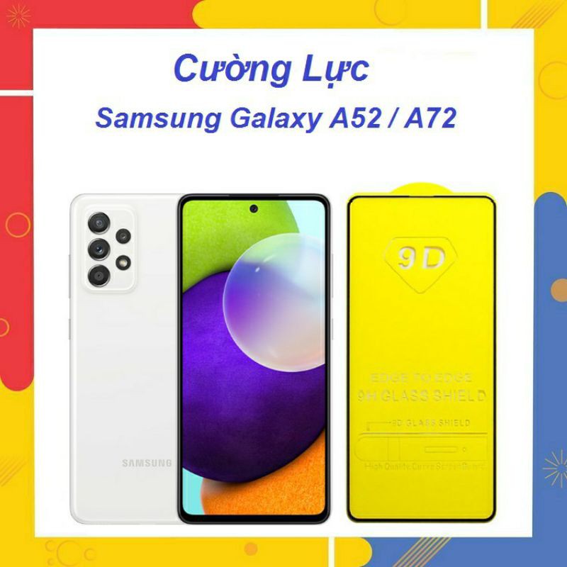 Cường Lực 9D Samsung galaxy A34/A54/A14 5G/A32 4G /A22 4G/A22 5G/A02/A52/A72/A32 5G Full Màn Hình Full Keo
