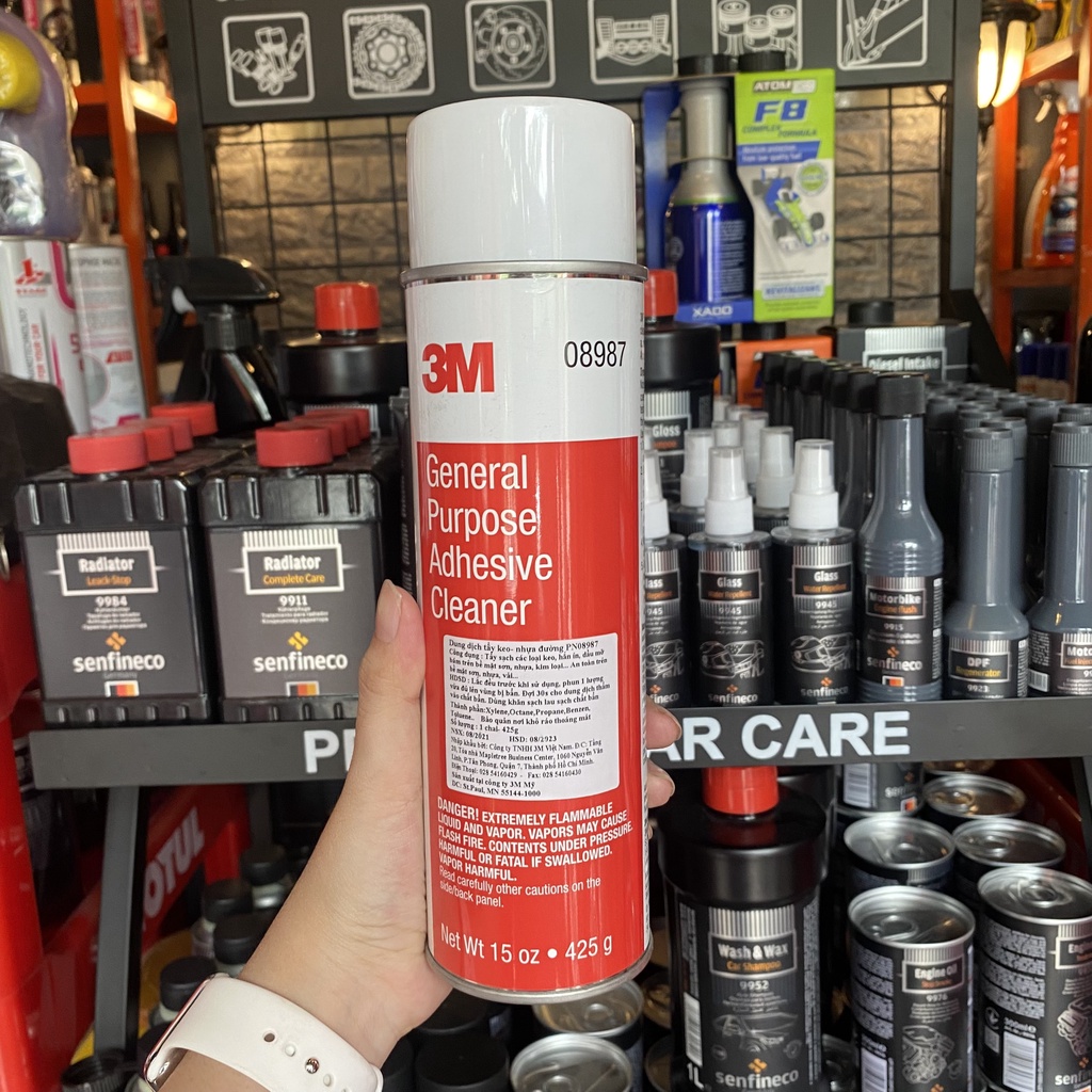 Dung Dịch Tẩy Keo Nhựa Đường Chuyên Dụng 3M 425g General Purpose Adhesive Cleaner PN08987
