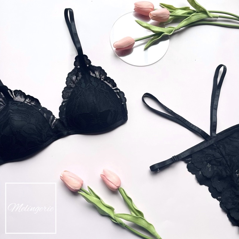 Combo 400k: 5 bộ bra mút mỏng (5 áo 5 quần) | BigBuy360 - bigbuy360.vn