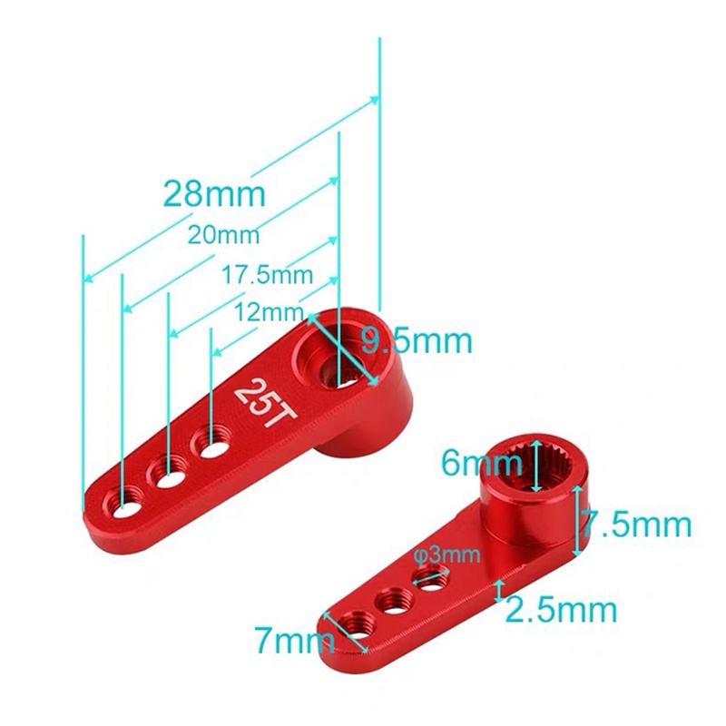 Động Cơ Servo PDI-1181MG 18G 3.5KG Cho WPL C14 C24 MN D90 MN99S RC