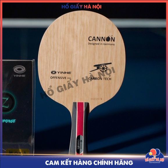 Cốt Vợt YINHE Cannon Carbon Tech Bóng Bàn 3 Lớp Gỗ 2 Lớp Carbon Off+ Gía Hạt Rẻ