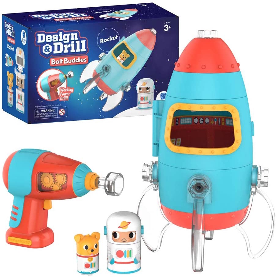 Đồ chơi giáo dục/phát triển kĩ năng STEM lắp ráp Rocket-hiệu Educational Insights-dành cho bé từ 3+