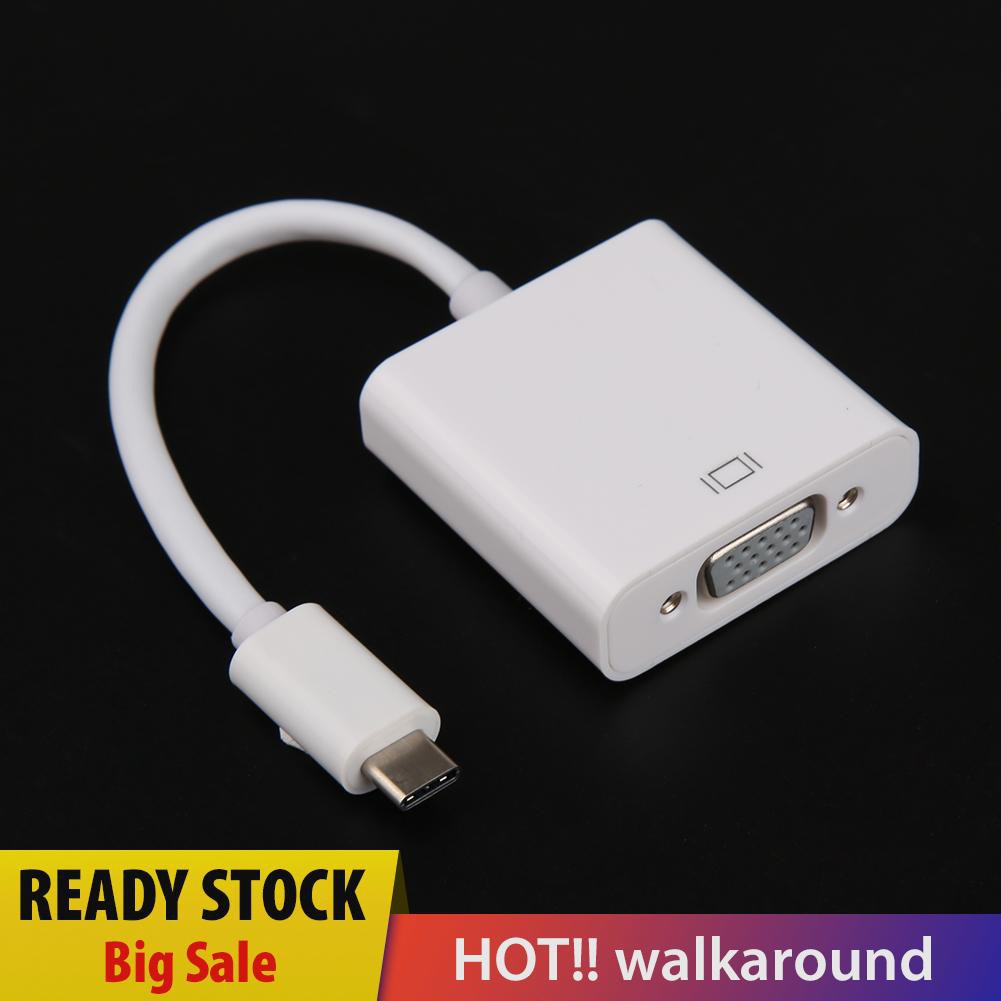 Đầu Chuyển Đổi Usb 3.1 Type C Sang Vga 1080p Cho Macbook 12 " | BigBuy360 - bigbuy360.vn