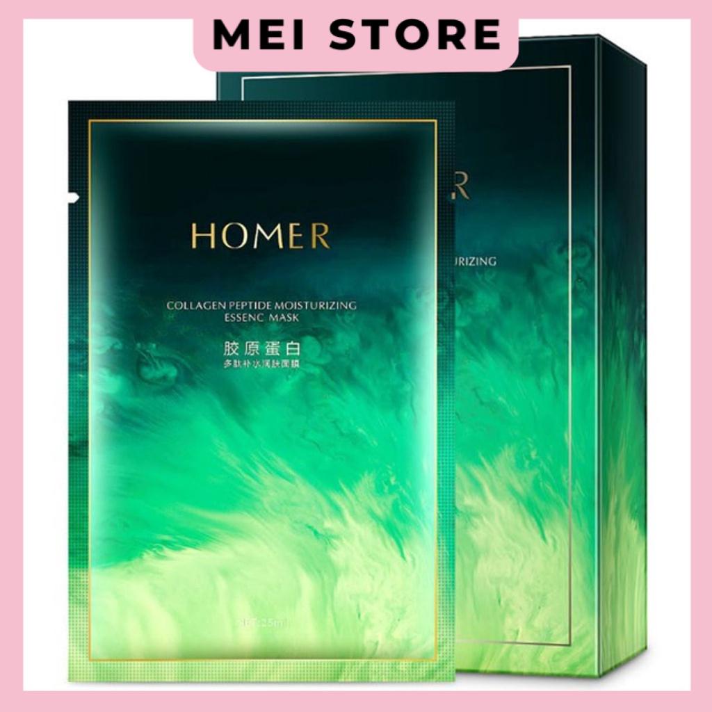 Mặt Nạ HOME'R Làm Trắng Dưỡng Ẩm Collagen Peptide Moisturizing Essenc Mask