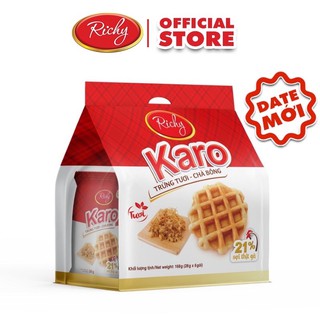 Bịch 6 bánh ruốc karo chà bông tươi richy