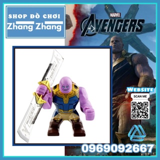 Đồ chơi Xếp hình Thanos Endgame kèm Song đao Double Egle Minifigures Xinh Xh1259