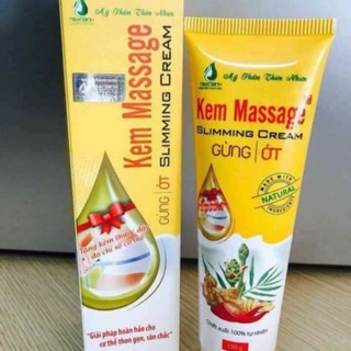 Kem tan mỡ gừng ớt đặc biệt tan mỡ