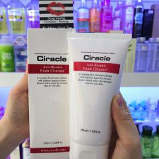 Sữa rửa mặt trị mụn ciracle anti blemish foam cleanser