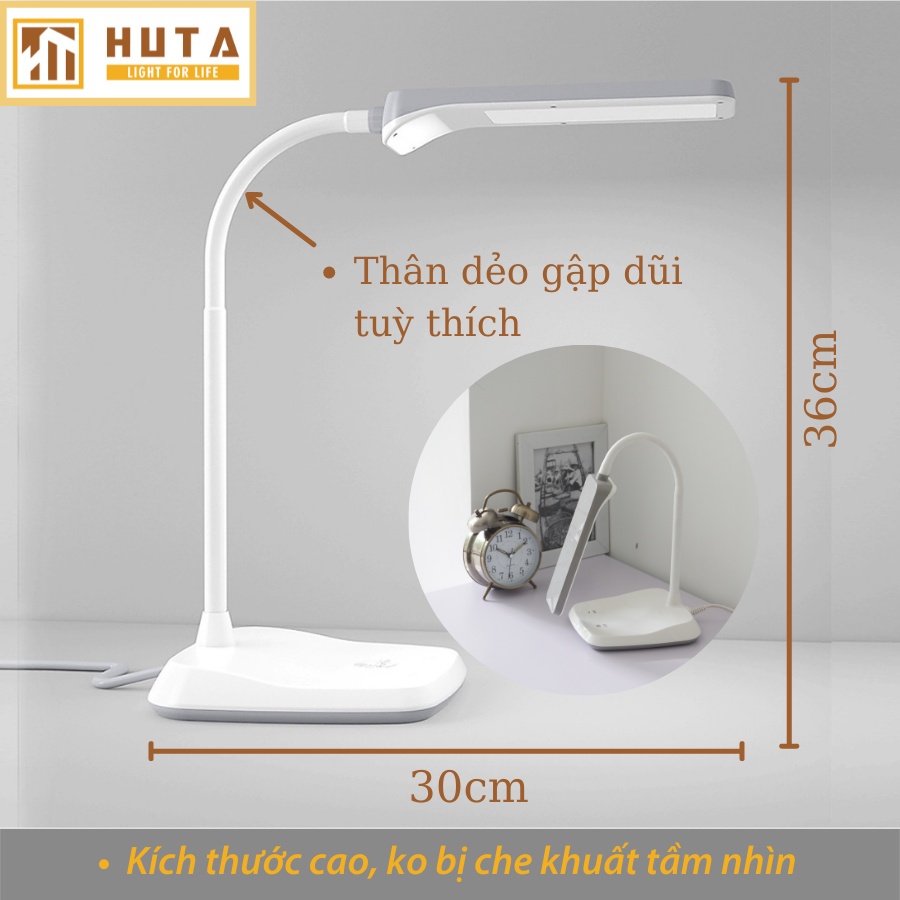 Đèn Học Để Bàn Chống Cận RẠNG ĐÔNG SUNLIKE RD-RL-36.LED, cảm ứng, điều chỉnh độ sáng, màu sáng – HUTA Shop