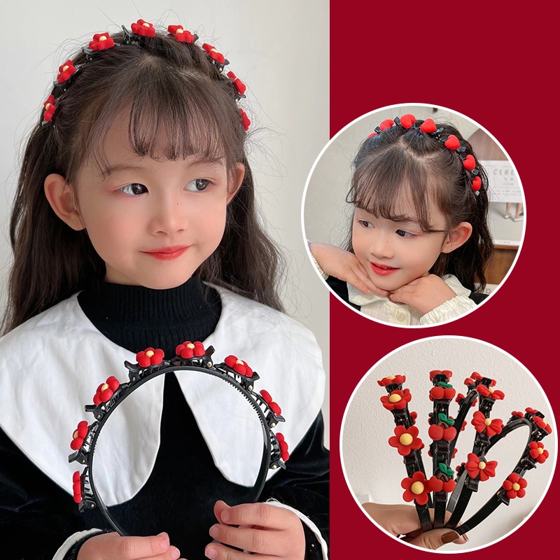 Băng đô phong cách Hàn Quốc dễ thương cho bé gái