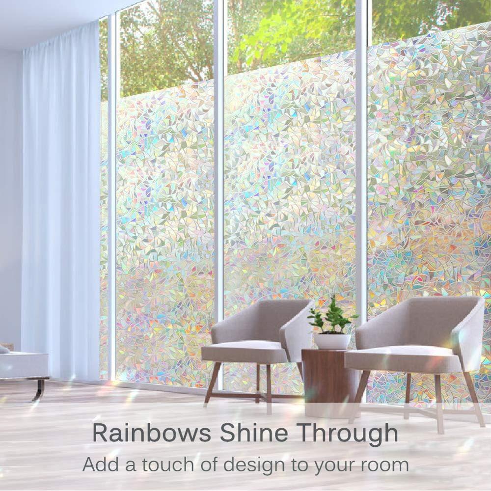 Miếng Dán Cửa Kính Bằng Vinyl Chống Tĩnh Điện Bảo Vệ Sự Riêng Tư