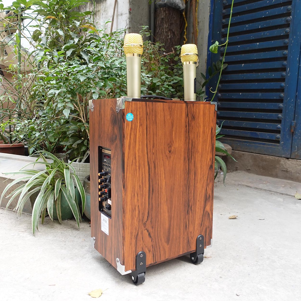 Loa Kéo Xách Tay Karaoke BNIB M10 Bass 25cm | Nhạc Bass Cực Căng, Hát Karaoke Rõ Tiếng, Âm Hay | Bảo hành 12th