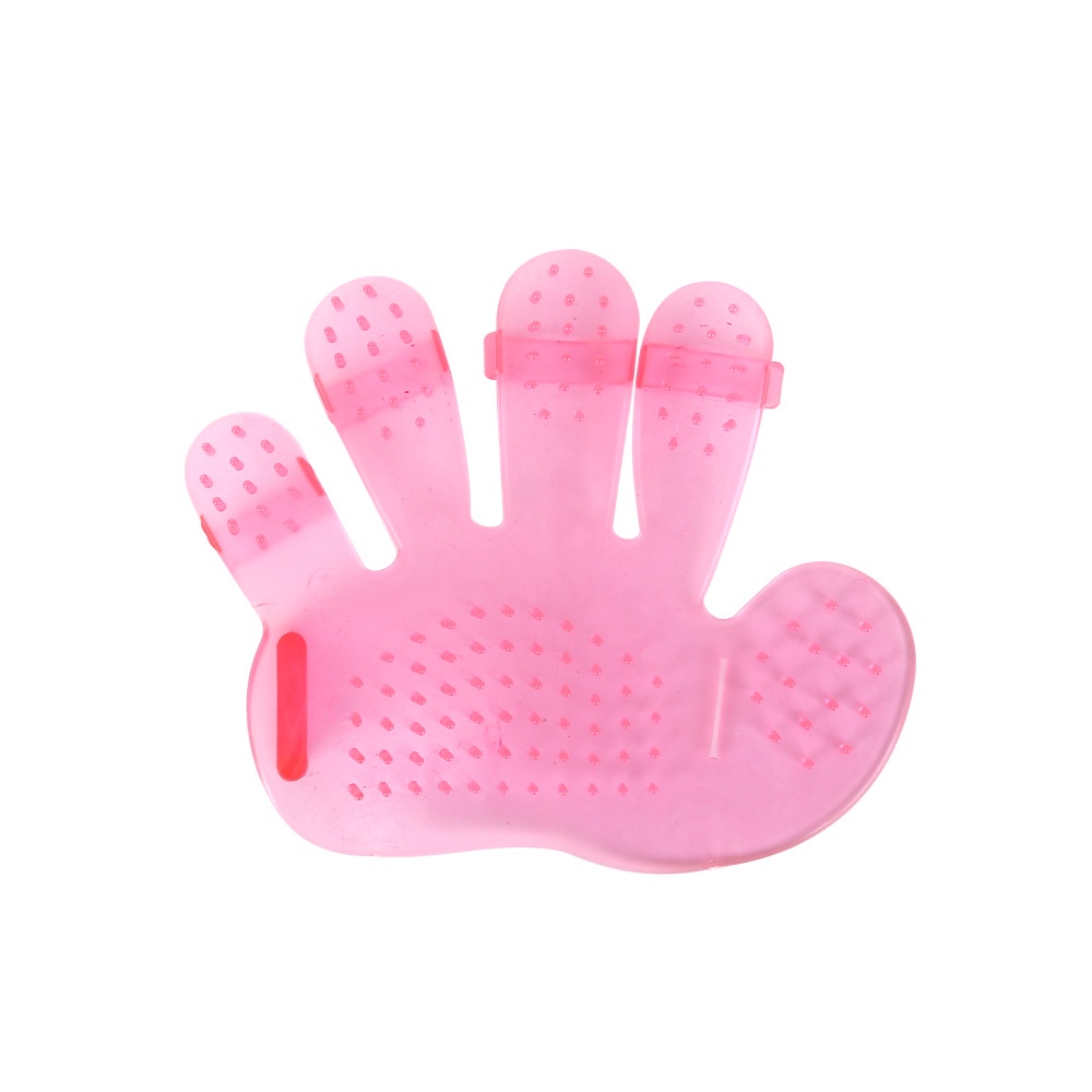 Găng tay bằng silicon để tắm massage cho thú cưng