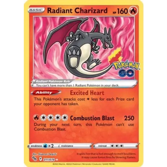 Thẻ bài Pokemon chính hãng Pokemon Go - 1 túi 10 thẻ