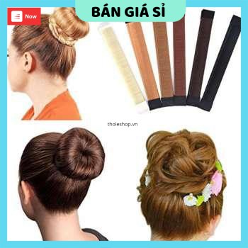 Băng đô búi tóc GIÁ VỐN  Dụng cụ băng đô búi tóc củ tỏi đa năng tiện lợi cho bạn gái 8004