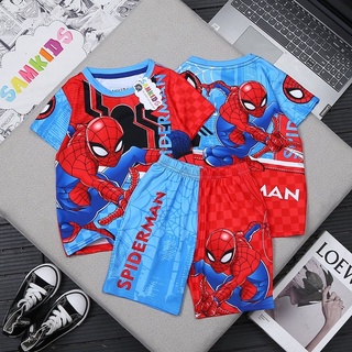 BỘ SIÊU NHÂN NHỆN THUN LẠNH SAMKIDS CỰC MỊN MÁT