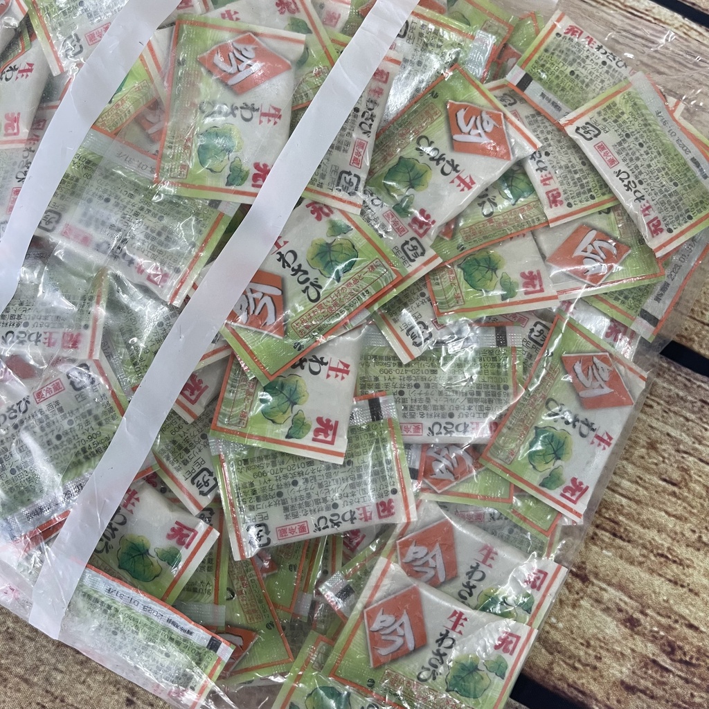 Mù tạc tươi wasabi kaneku nhật (200 gói x 2.5g) [GIAO HỎA TỐC HCM]