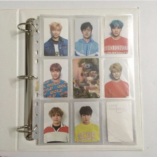 Sheet cho card size phổ biến, đựng được các loại binder 2,3,4 còng