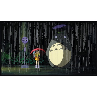 Poster a2, a3, a4 dán tường anime, decal trang trí có keo my neighbor totoro - mẫu 1