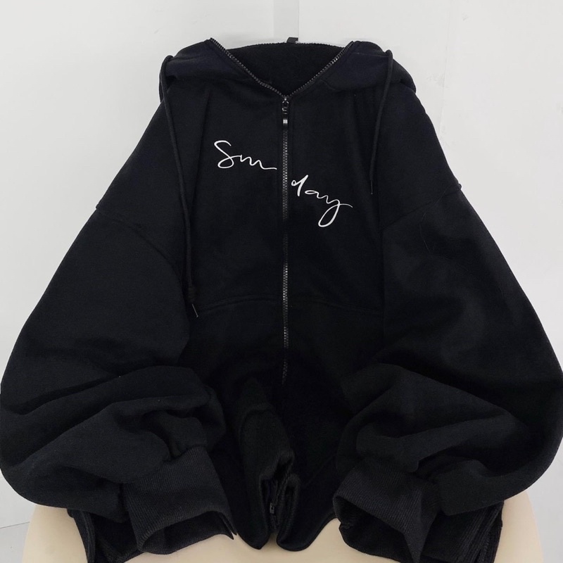 [ ẢNH THẬT ] ÁO KHOÁC NỈ SUNDAY FORM RỘNG OVERSIZE | BigBuy360 - bigbuy360.vn