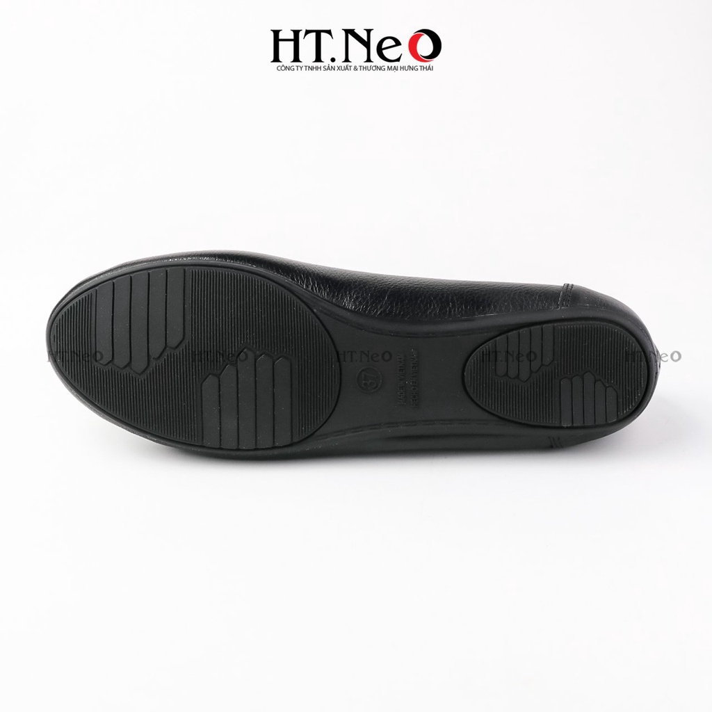 Giày lười nữ -  giày da nữ HT.NEO da bò thật 100%, thiết kế đơn giản và nhẹ nhàng nhưng vẫn trang nhã  NU96