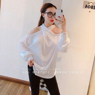 ÁO CHÉO CỔ TAY DÀI (kèm ảnh thật)