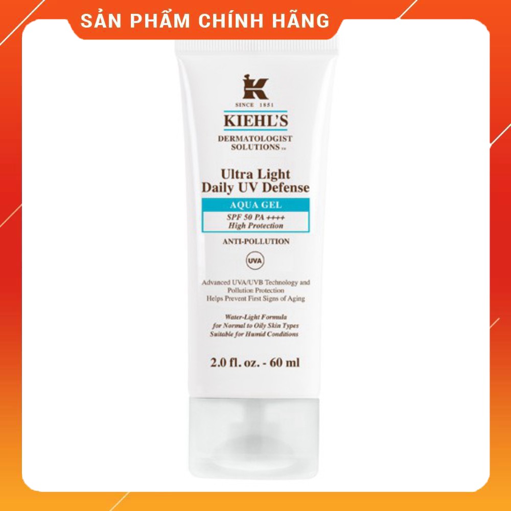 [ Lật Đật Nga Cosmetic ] Kem Chống Nắng KIEHL'S 5ml ( Xanh )  - da dầu, nhạy cảm( Mini size )