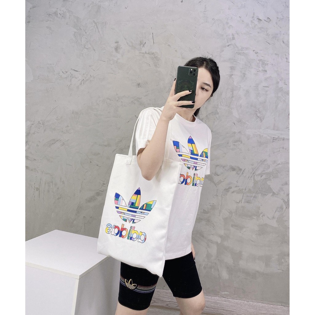 Túi tote, túi vải ADIDA PRIDE SHOPPER BAG