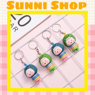  Móc Khoá Búp Bê Khủng Long Siêu Đẹp Loại To - Sunni Shop