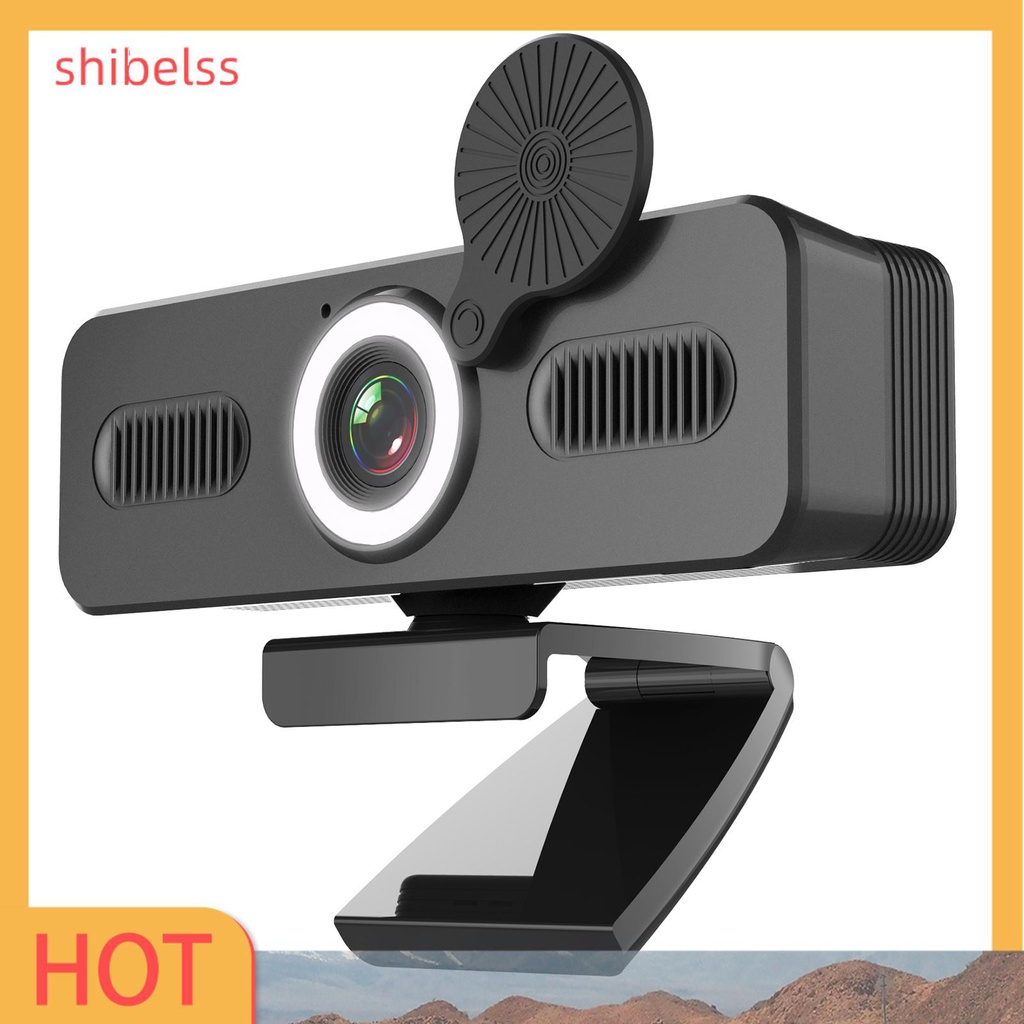 Webcam Shibelss Có Micro Độ Phân Giải 1080p Hd Chuyên Dụng Cho Máy Tính