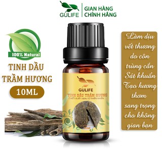 ✅ [Chính Hãng] Tinh dầu Trầm Hương GULIFE Chiết Xuất Từ Thiên Nhiên - Lưu Hương Ấn Tượng, Tăng Vượng Khí & Thư Giãn