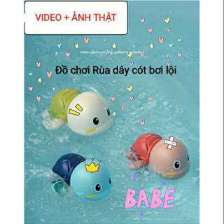 ĐỒ CHƠI NHÀ TẮM – RÙA DÂY CÓT BƠI LỘI VUI NHỘN