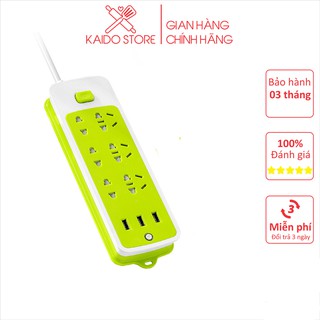 Ổ cắm điện, ổ điện, ổ cắm điện đa năng, ổ cắm điện thông minh kèm cổng sạc USB - Kaido Store