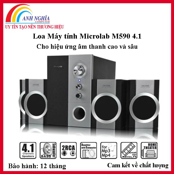 Loa Máy tính Microlab M590 4.1